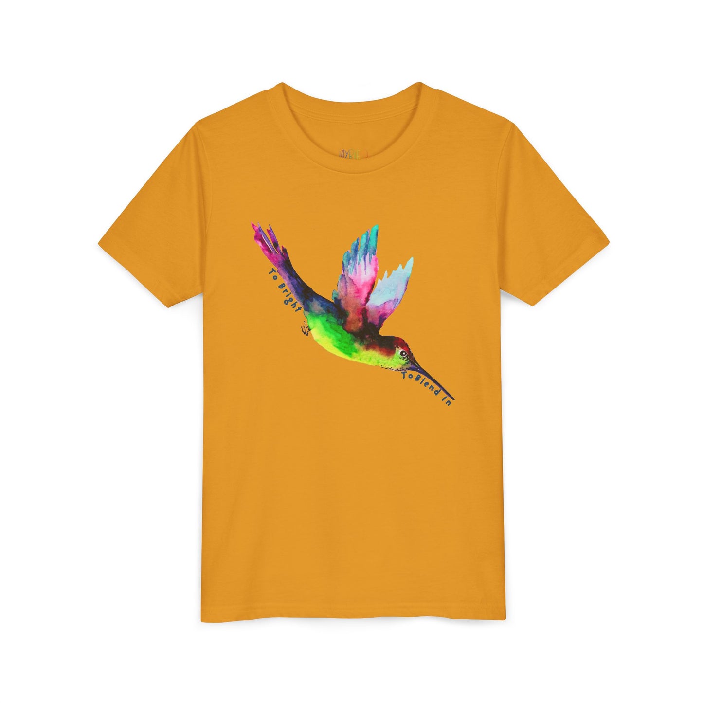 Youth Too Bright to Blend In Tee – Shine Loud, Fly Proud