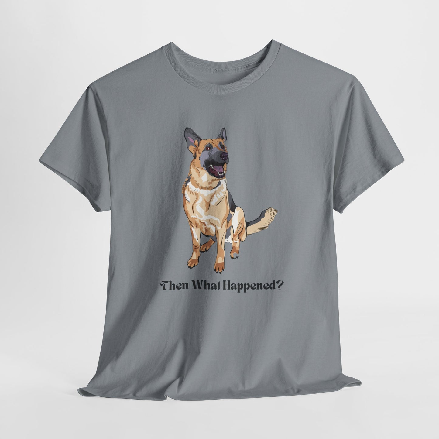 Teen/Adult Unisex Then What Happened? Tee – Loyal Listener, Page Turner
