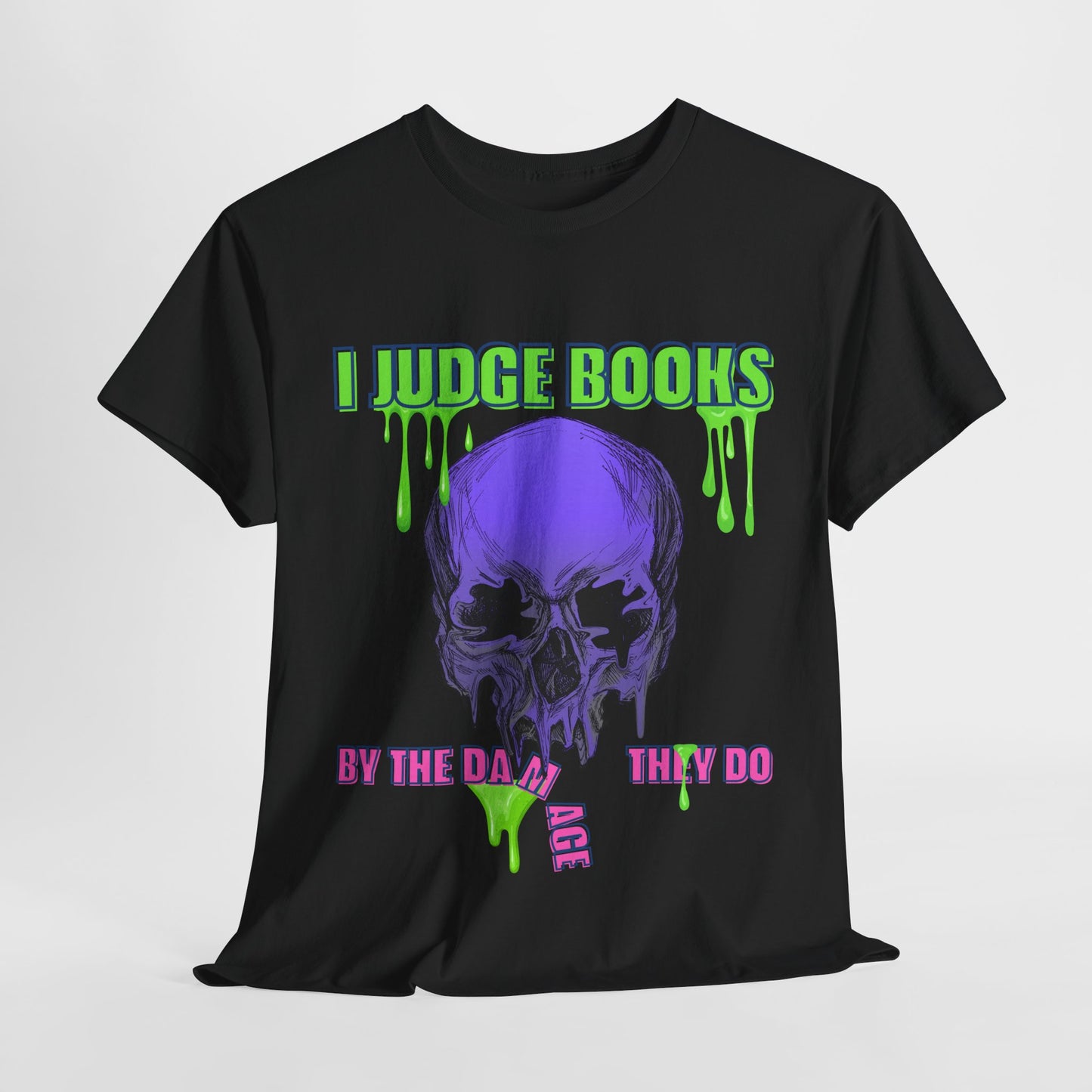 Teen/Adult Unisex Read for the Pain Tee – Horror Book Lover Shirt