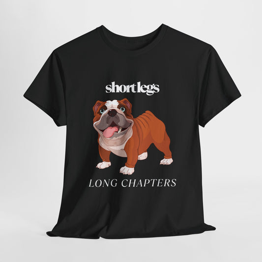 Teen/Adult Unisex Short Legs, Long Chapters Tee – Built for the Long Read