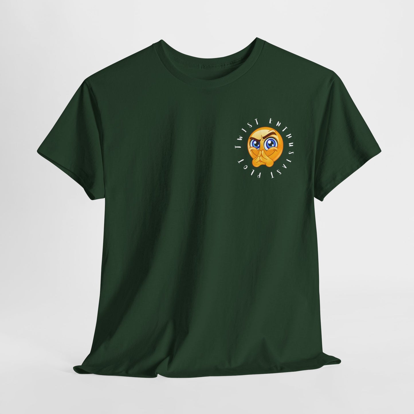 Teen/Adult Unisex Tee – Plot Twist Enthusiast (Emoji Edition)