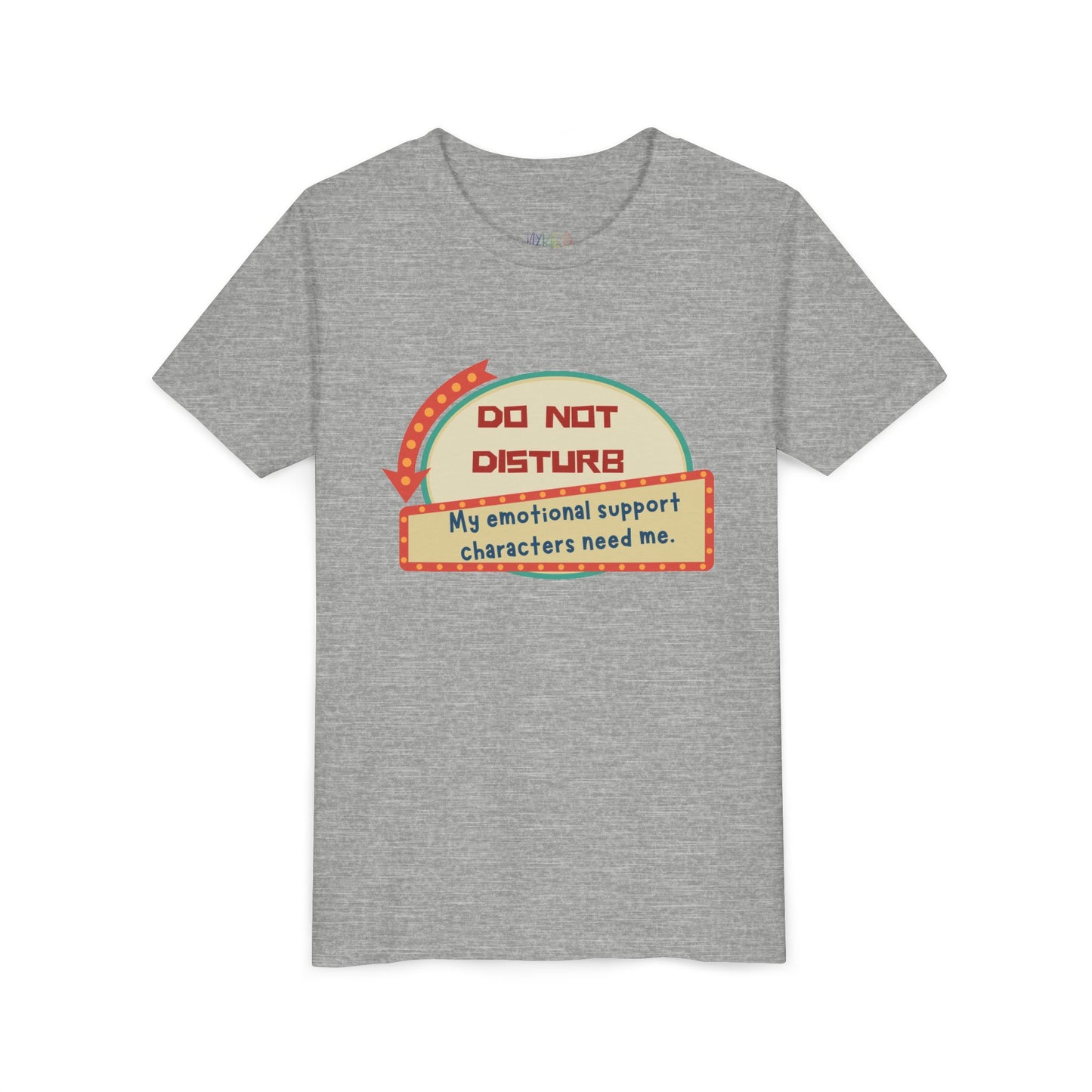 Youth Do Not Disturb Tee – Emotional Support Characters Edition