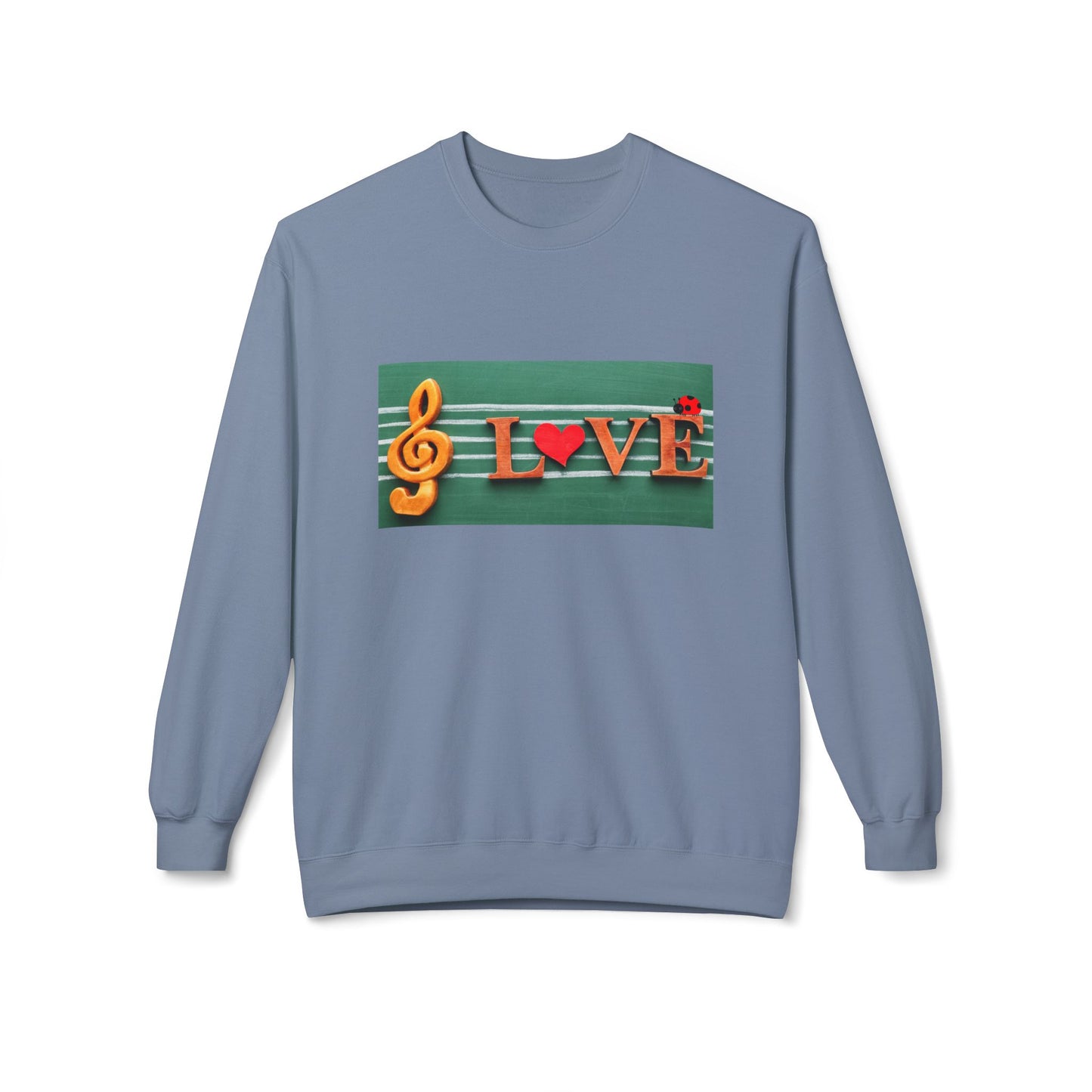 Teen/Adult Unisex Love Music Sweatshirt