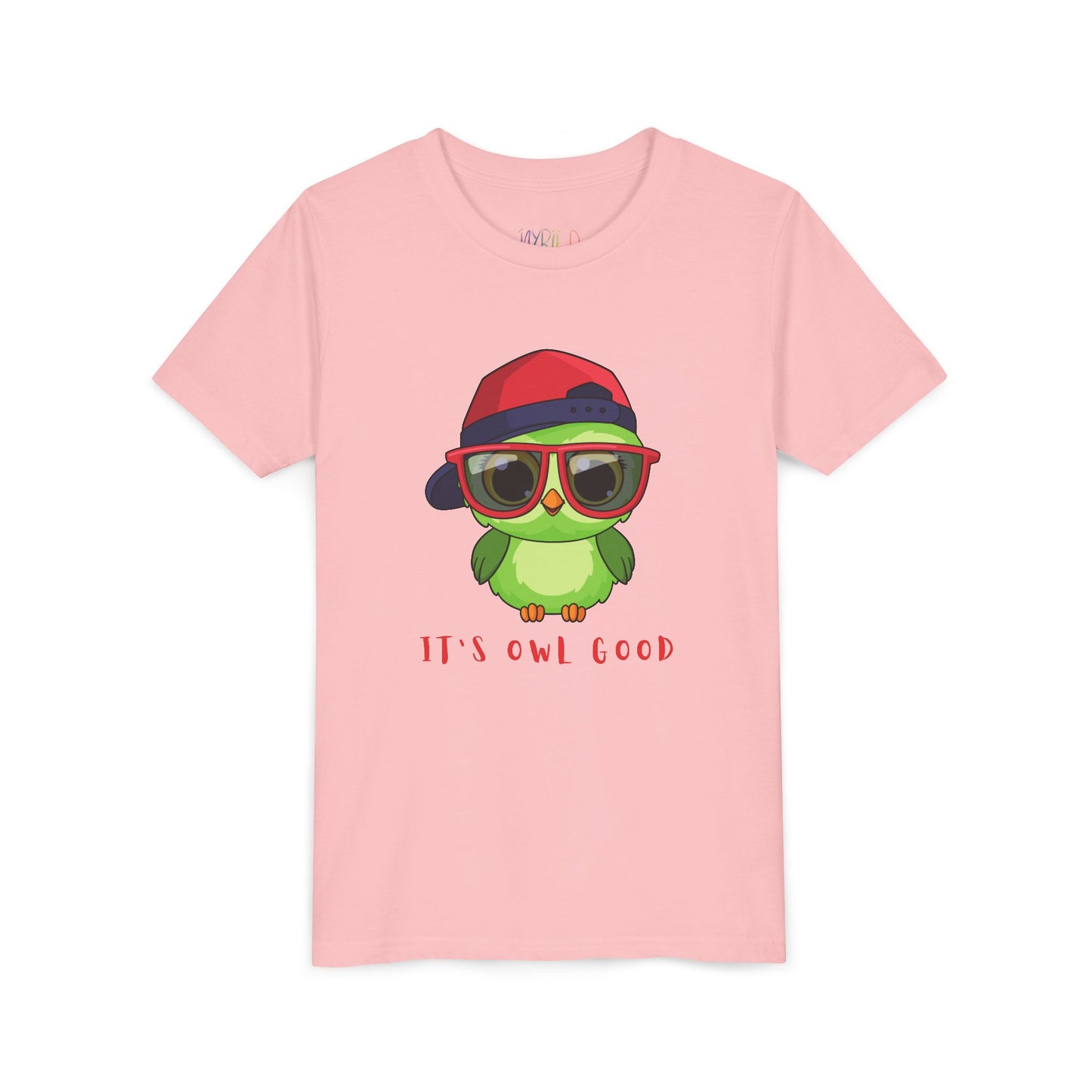 Youth It's Owl Good Tee – Funny & Cool Shirt for Kids Who Keep It Chill