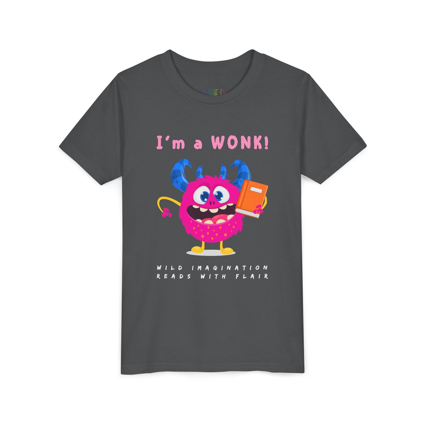 Youth I’m a WONK! Imaginative Book Lover T-Shirt