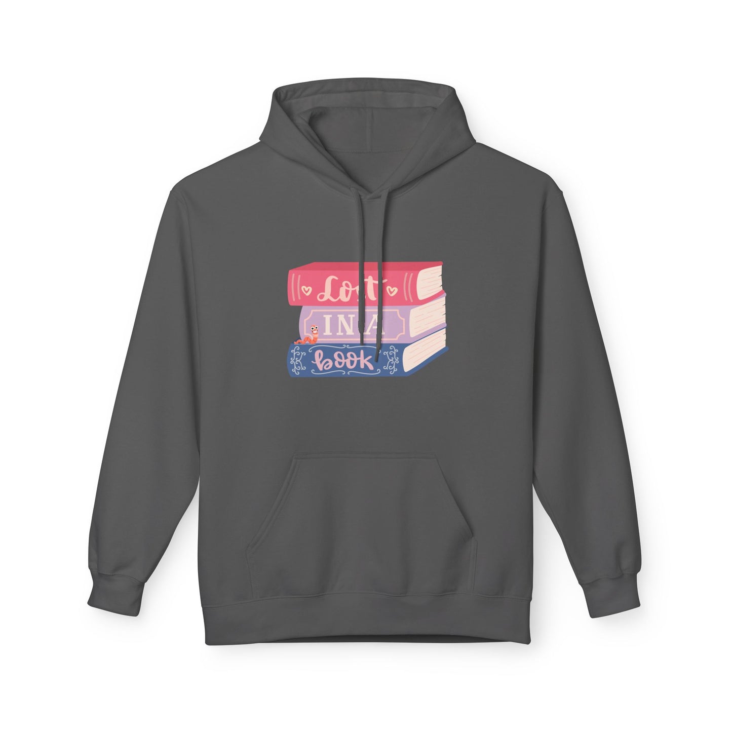 Teen/Adult Unisex Lost in a Book Stack Hoodie