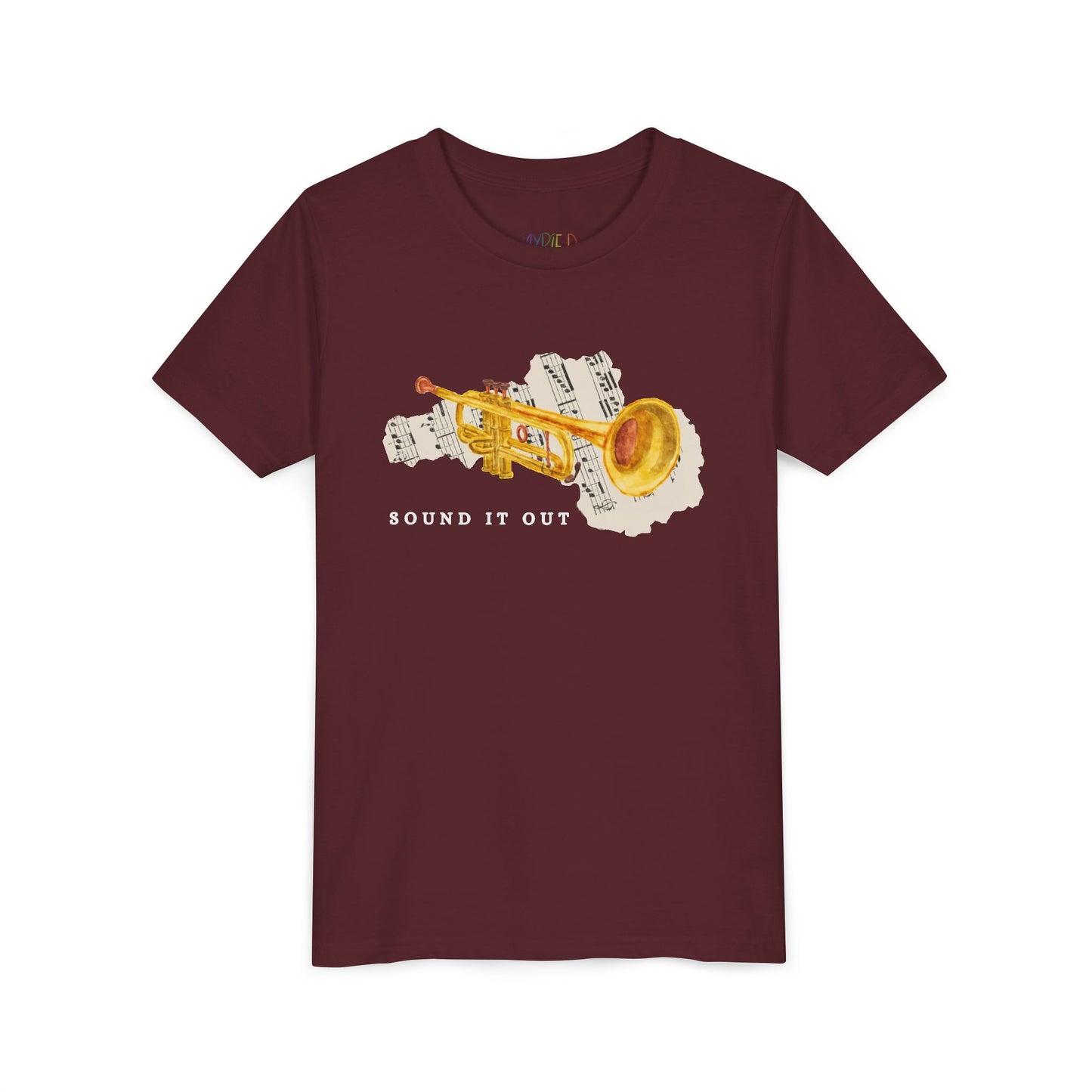 Youth Sound It Out Tee – Musical Wordplay Shirt for Budding Readers and Musicians