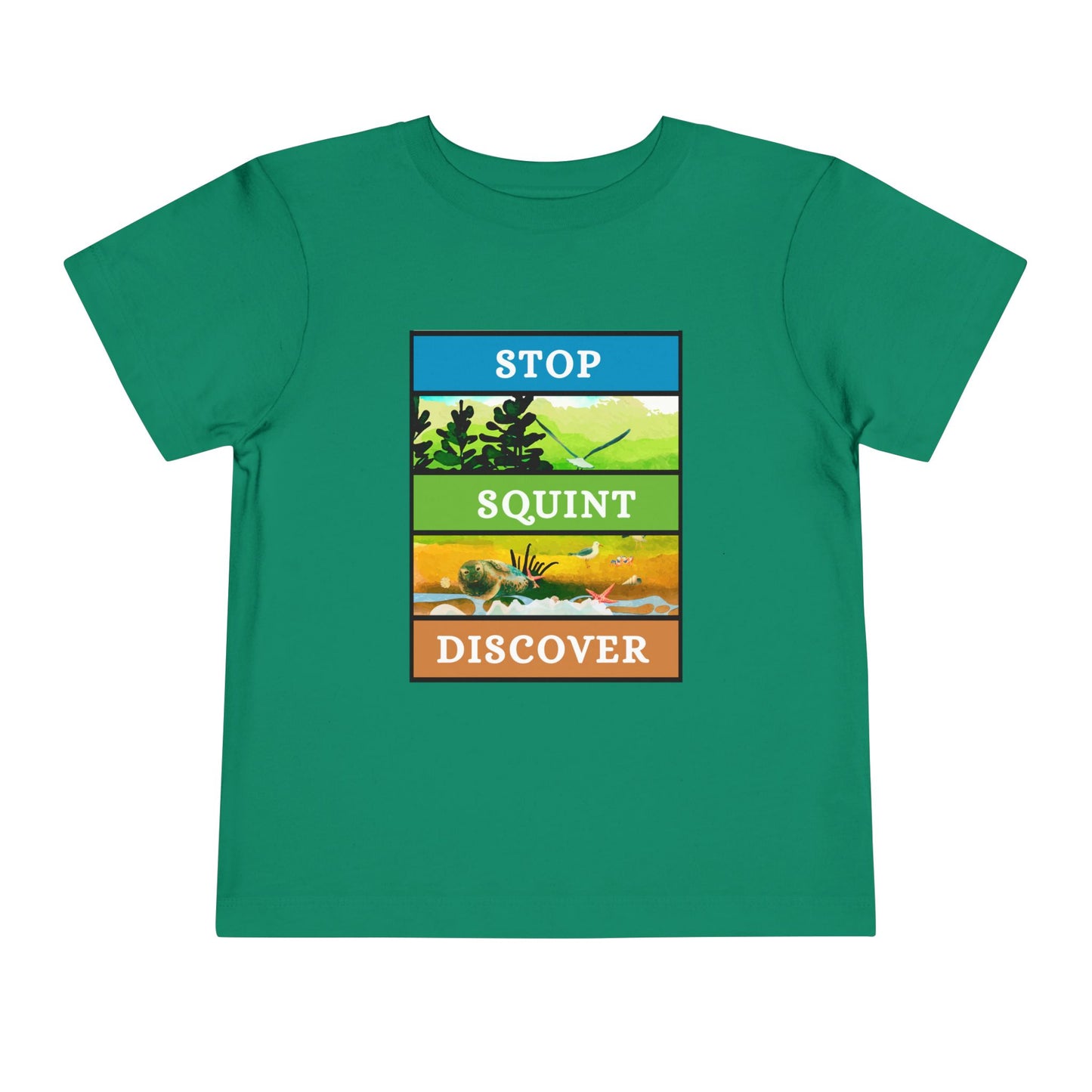 Toddler Stop Squint Discover Tee – Outdoor Explorer Shirt for Curious Kids