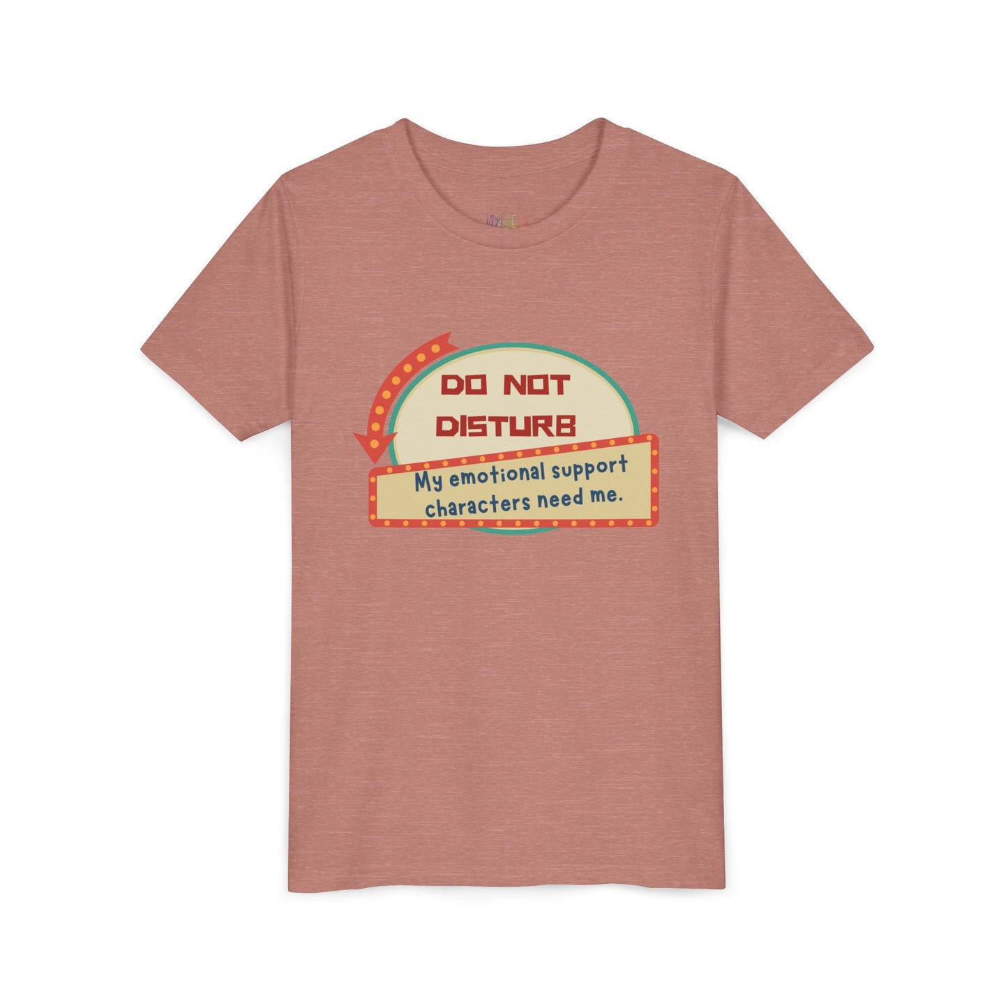 Youth Do Not Disturb Tee – Emotional Support Characters Edition