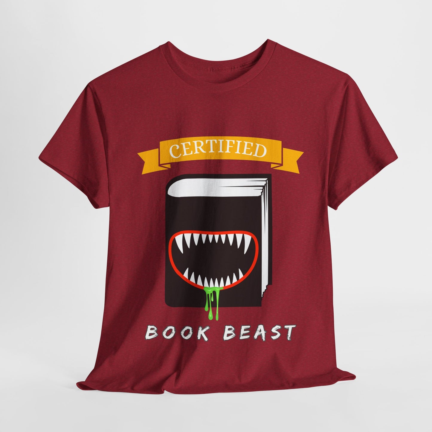 Teen/Adult Unisex Certified Book Beast Tee