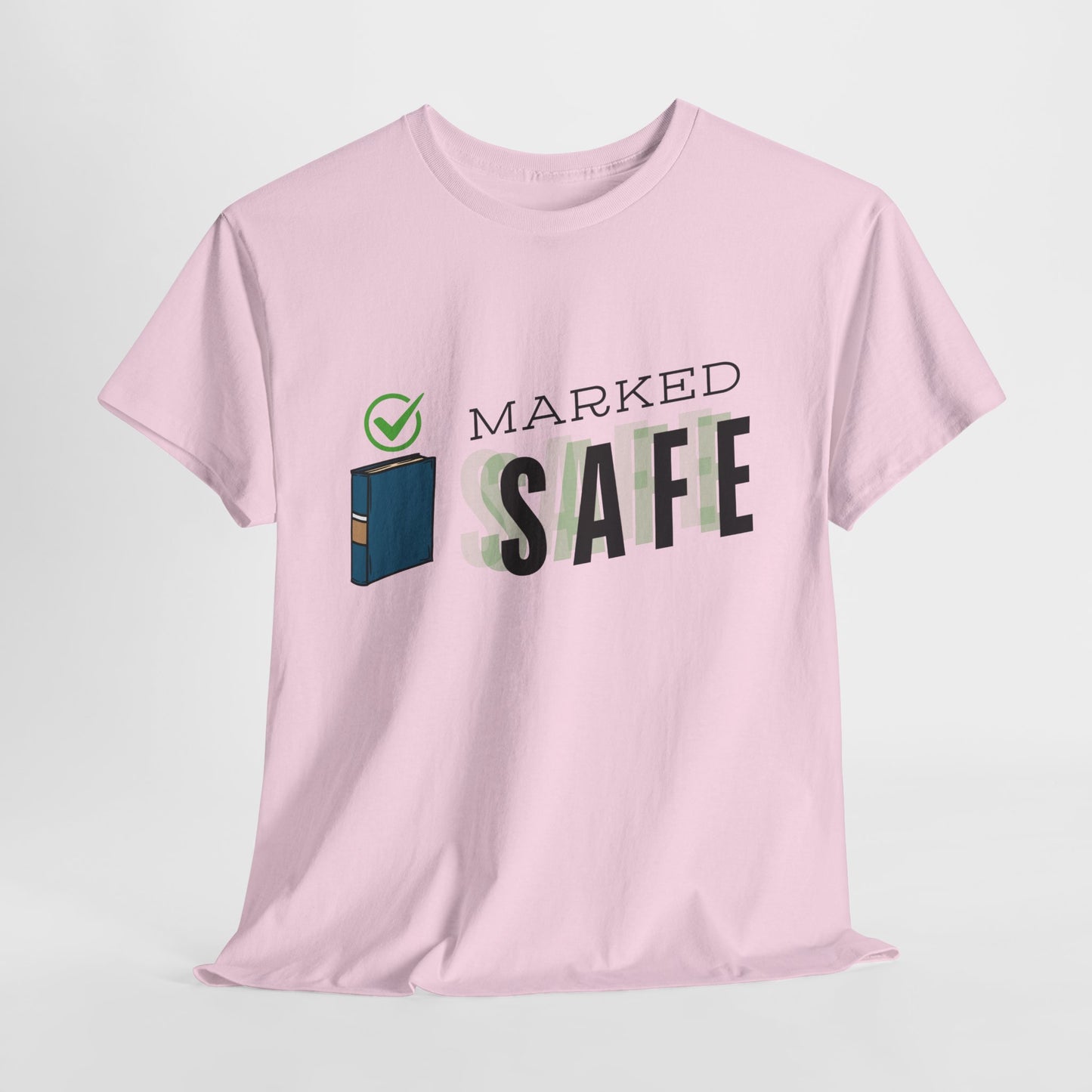 Teen/Adult Unisex Tee – Marked Safe by the Book