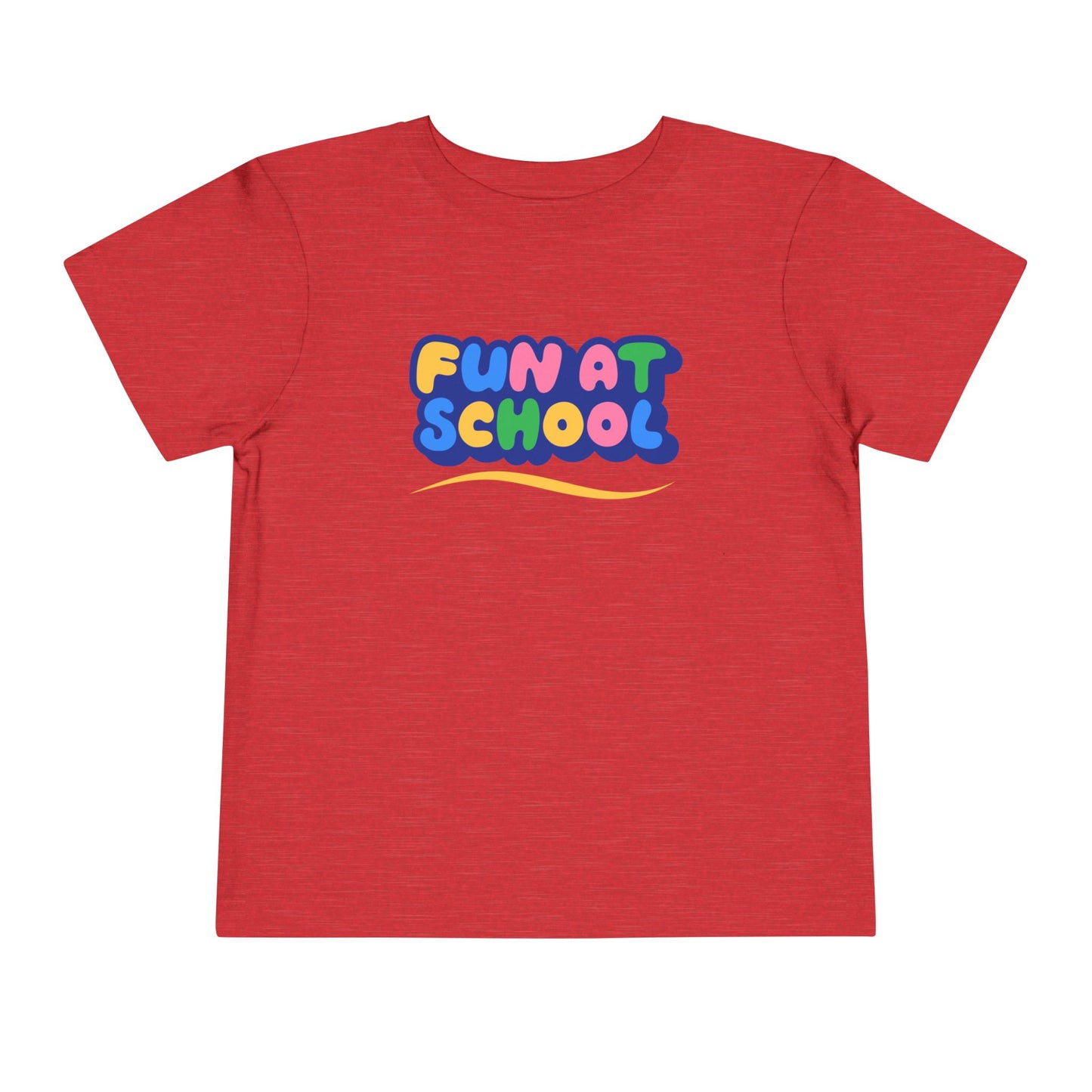 Toddler Fun at School Tee – Bright & Happy Shirt for Little Learners