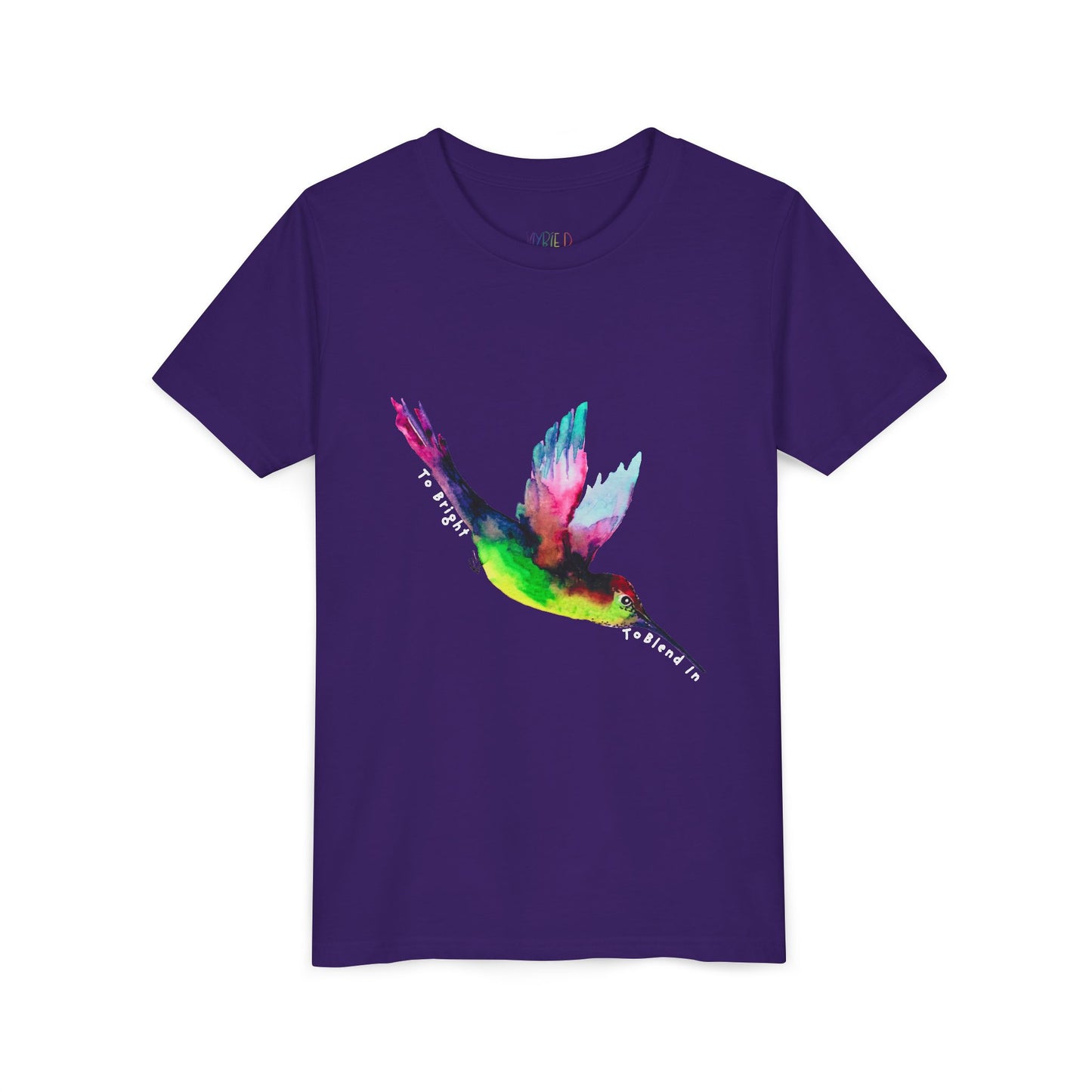 Youth Too Bright to Blend In Tee – Shine Loud, Fly Proud