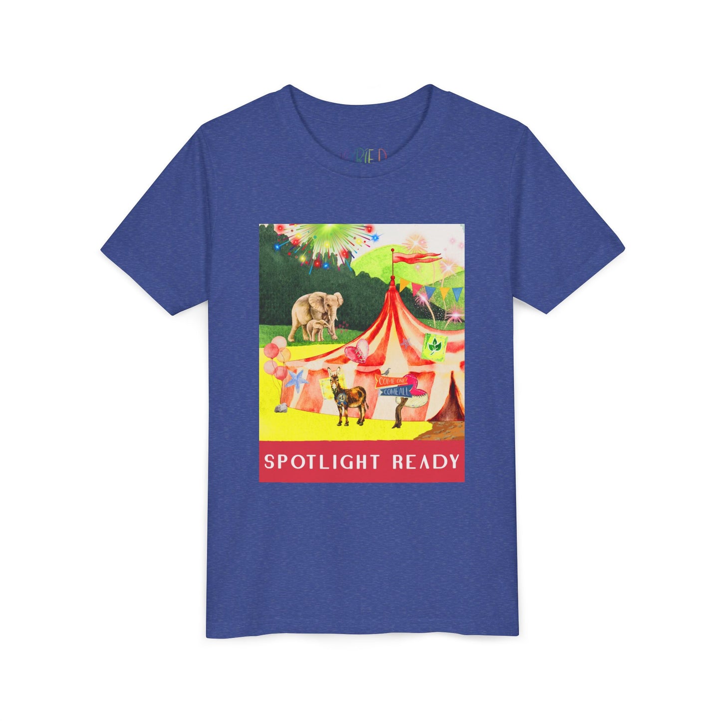 Youth Spotlight Ready – Circus Confidence Tee