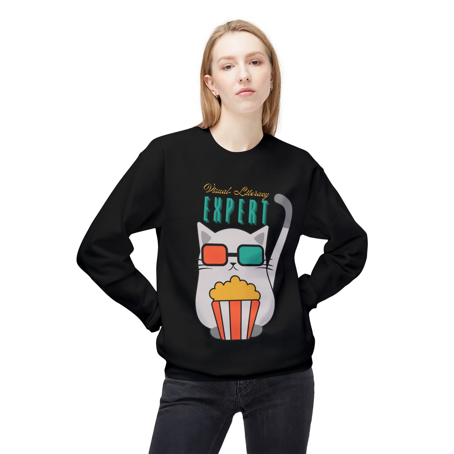 Teen/Adult Unisex Visual Literacy Expert Sweatshirt