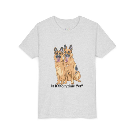 Youth Is It Storytime Yet? T-Shirt – For Kids Who Can’t Wait to Dive In