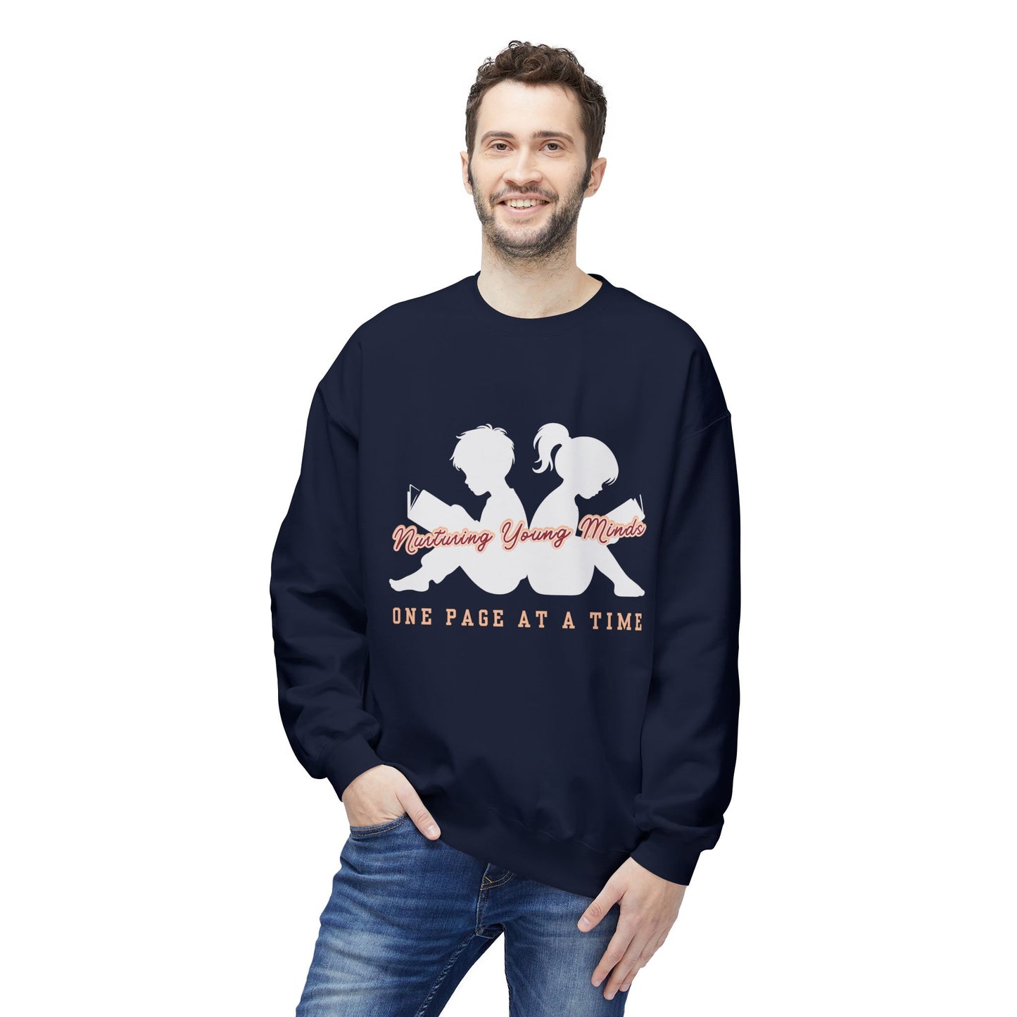 Teen/Adult Unisex Nurturing Young Minds Sweatshirt