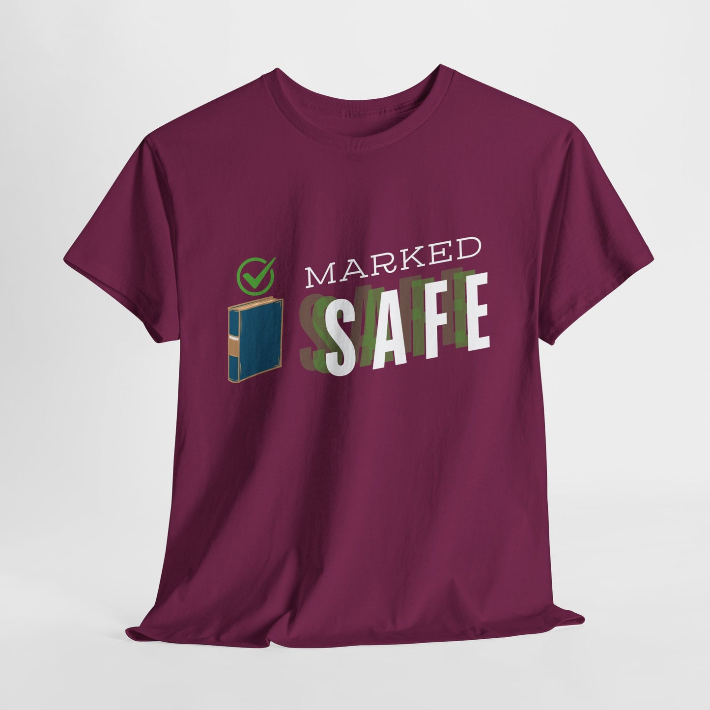 Teen/Adult Unisex Tee – Marked Safe by the Book