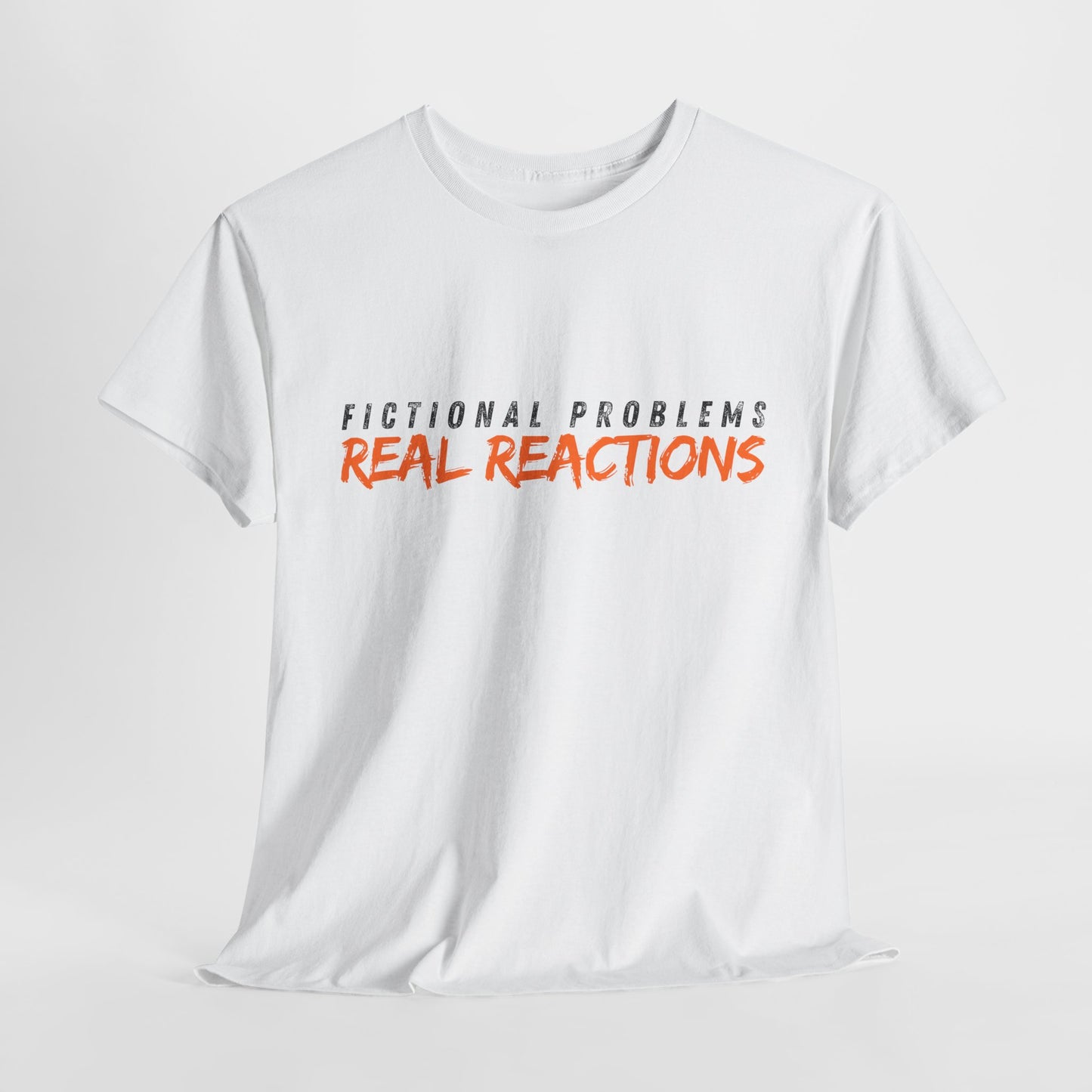 Teen/Adult Unisex Bookish Tee – Fictional Problems, Real Reactions