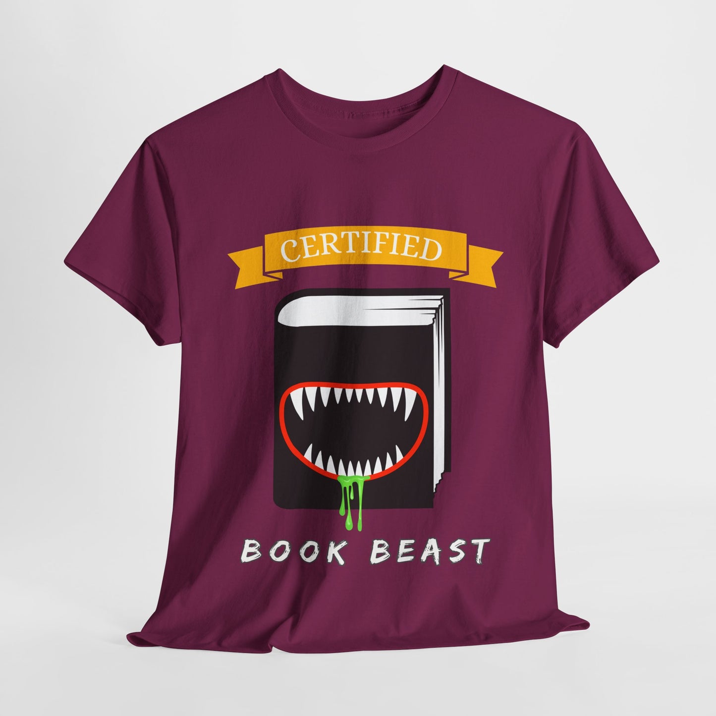 Teen/Adult Unisex Certified Book Beast Tee