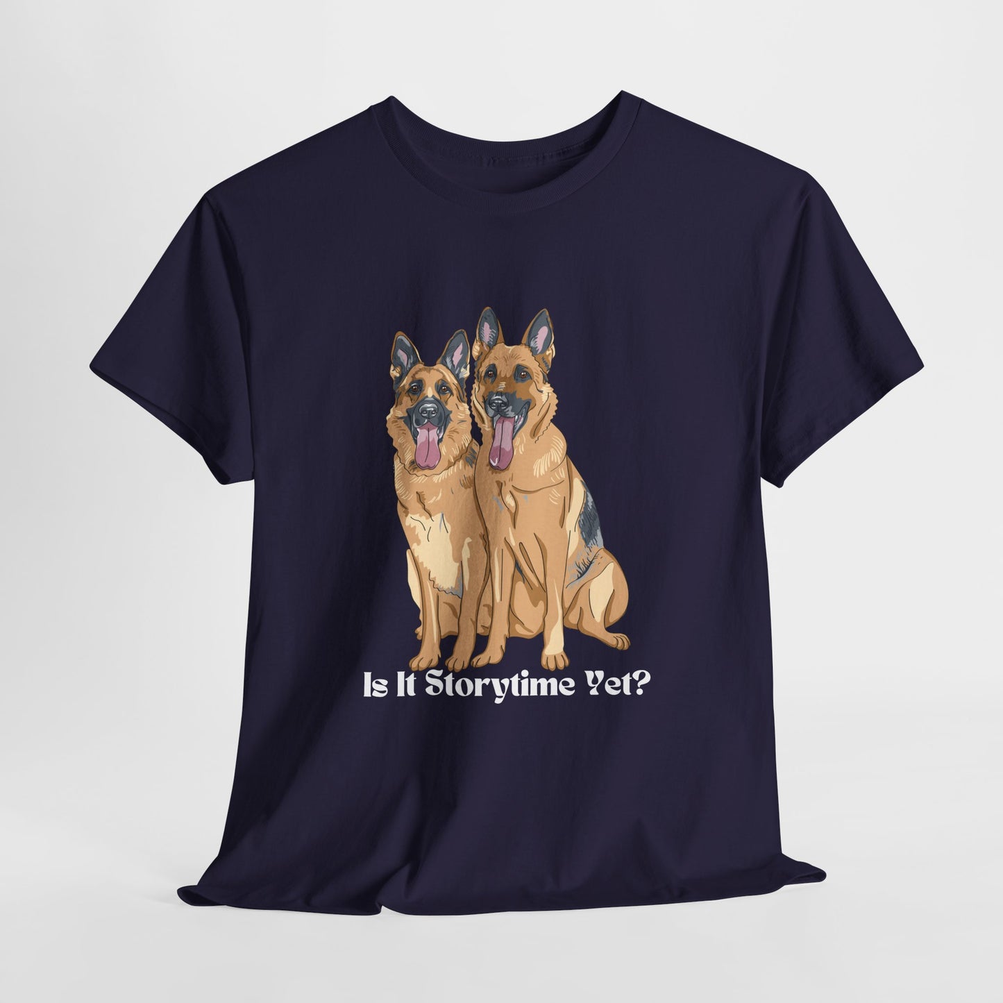 Teen/Adult Unisex Storytime Shepherds Tee – Sitting, Waiting, Listening