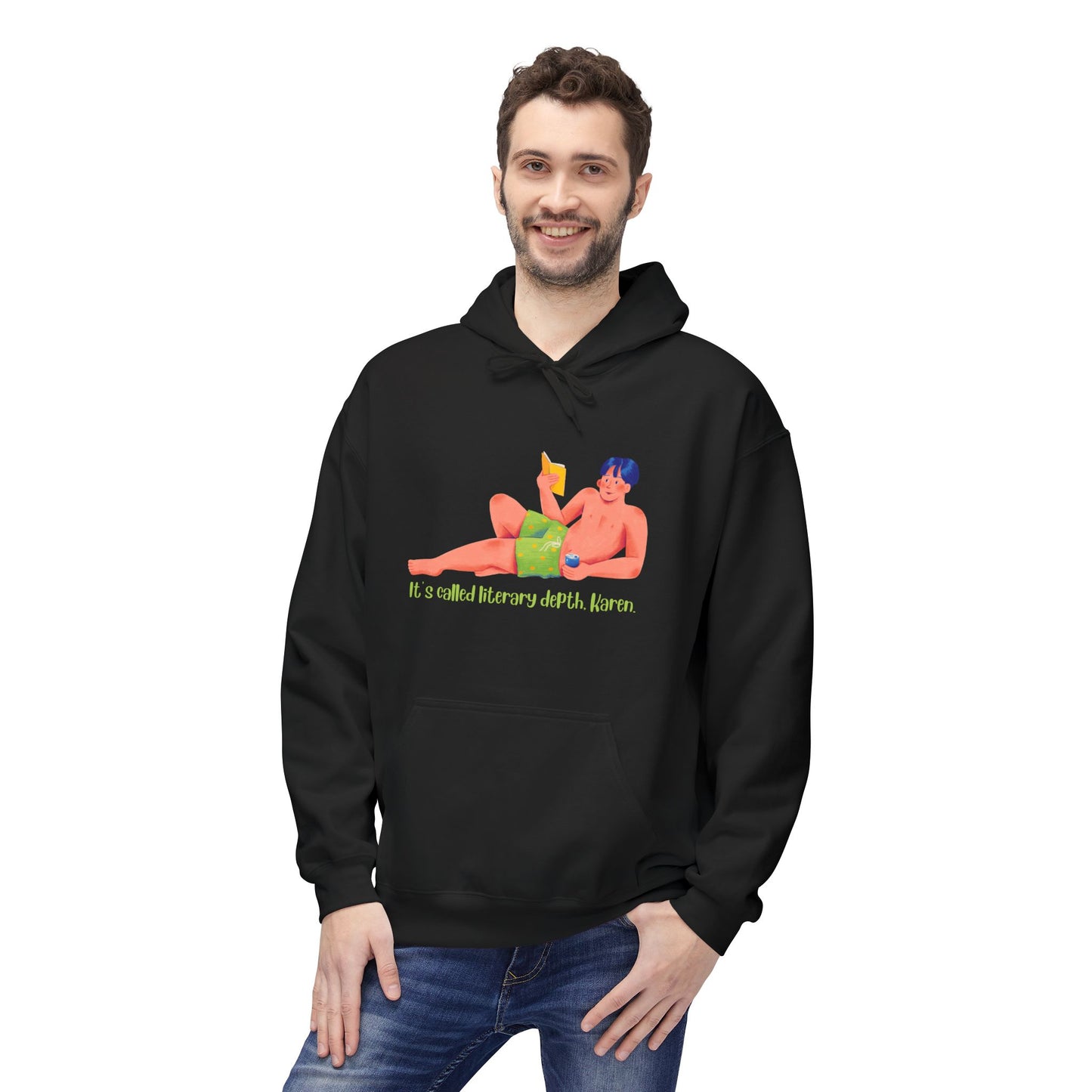 Teen/Adult Unisex Literary Depth Karen Hoodie