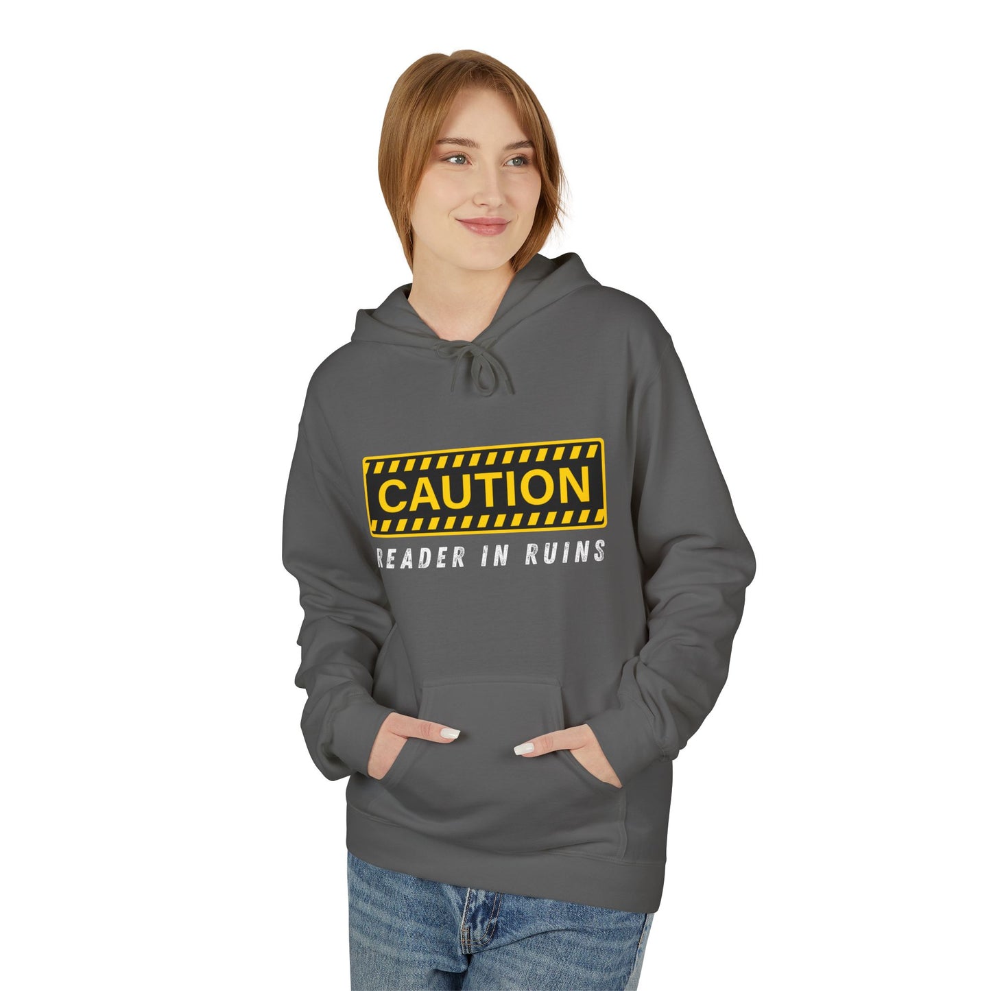 Teen/Adult Unisex Reader in Ruins Hoodie
