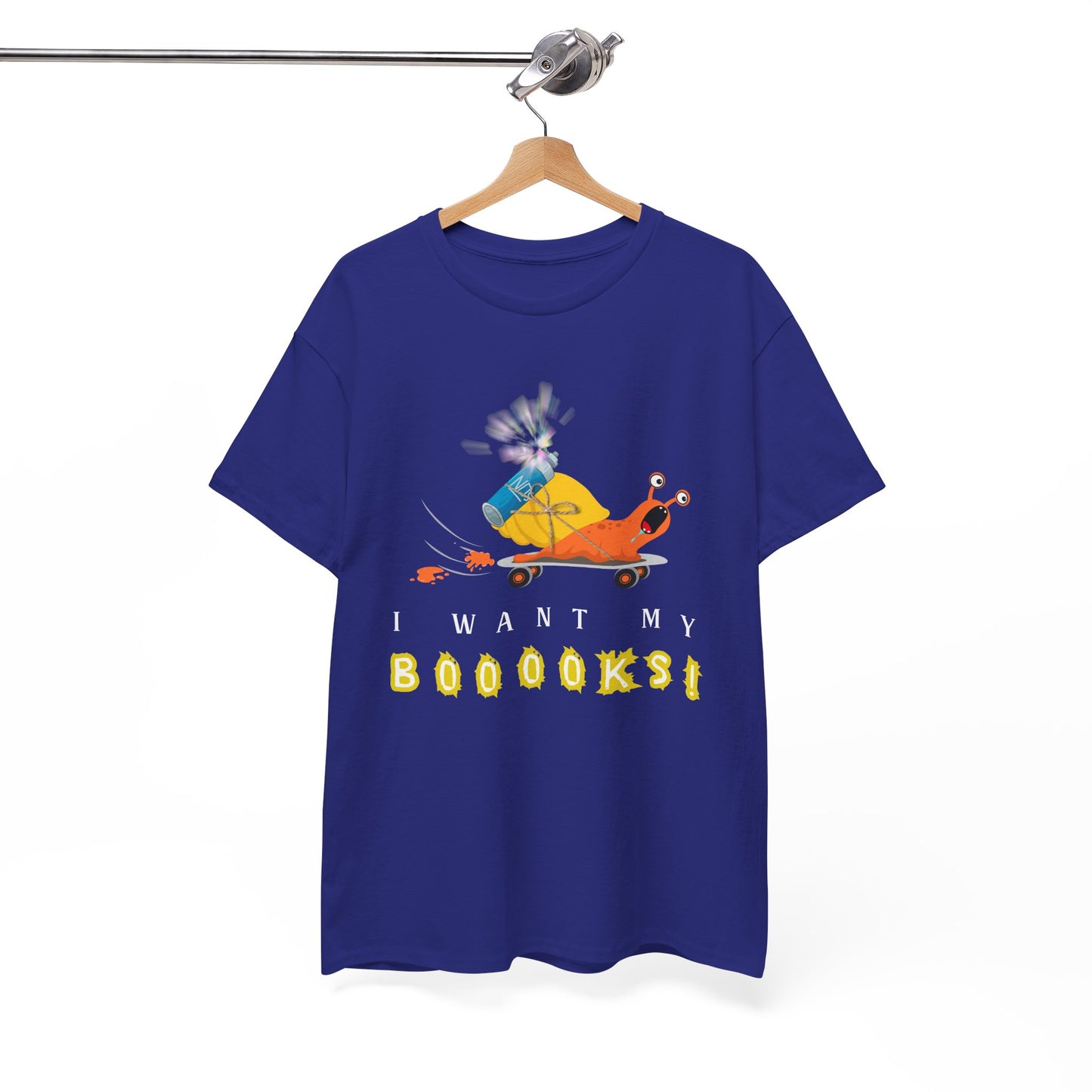 Teen/Adult Unisex I Want My Boooooks! Unisex Tee