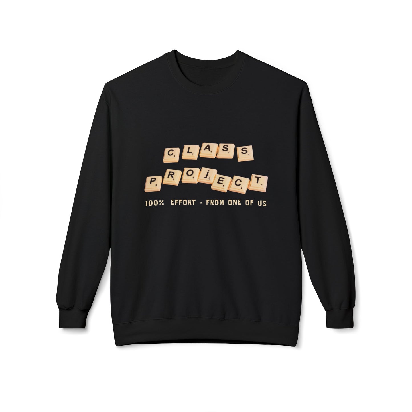Teen/Adult Unisex Funny Class Project Sweatshirt