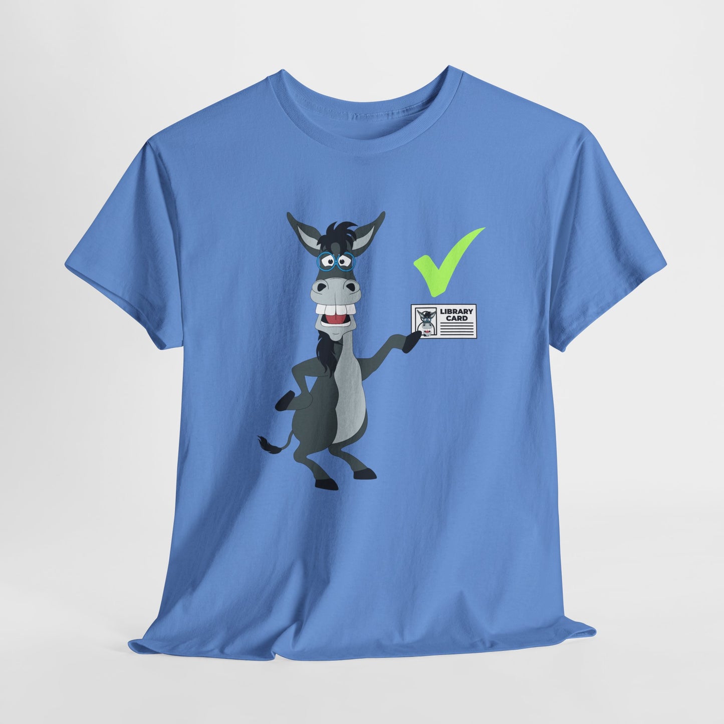 Teen/Adult Unisex Card-Carrying Genius Tee – Flash Your Library Power