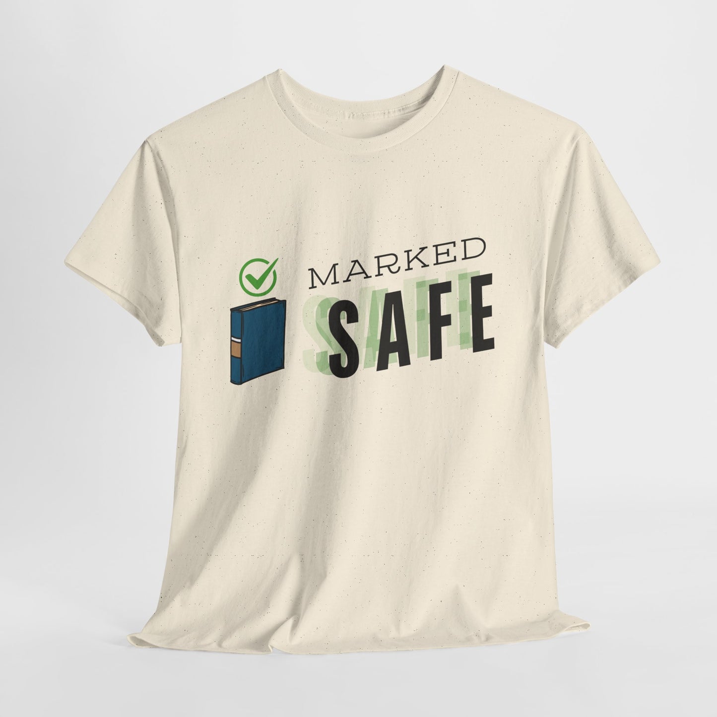 Teen/Adult Unisex Tee – Marked Safe by the Book