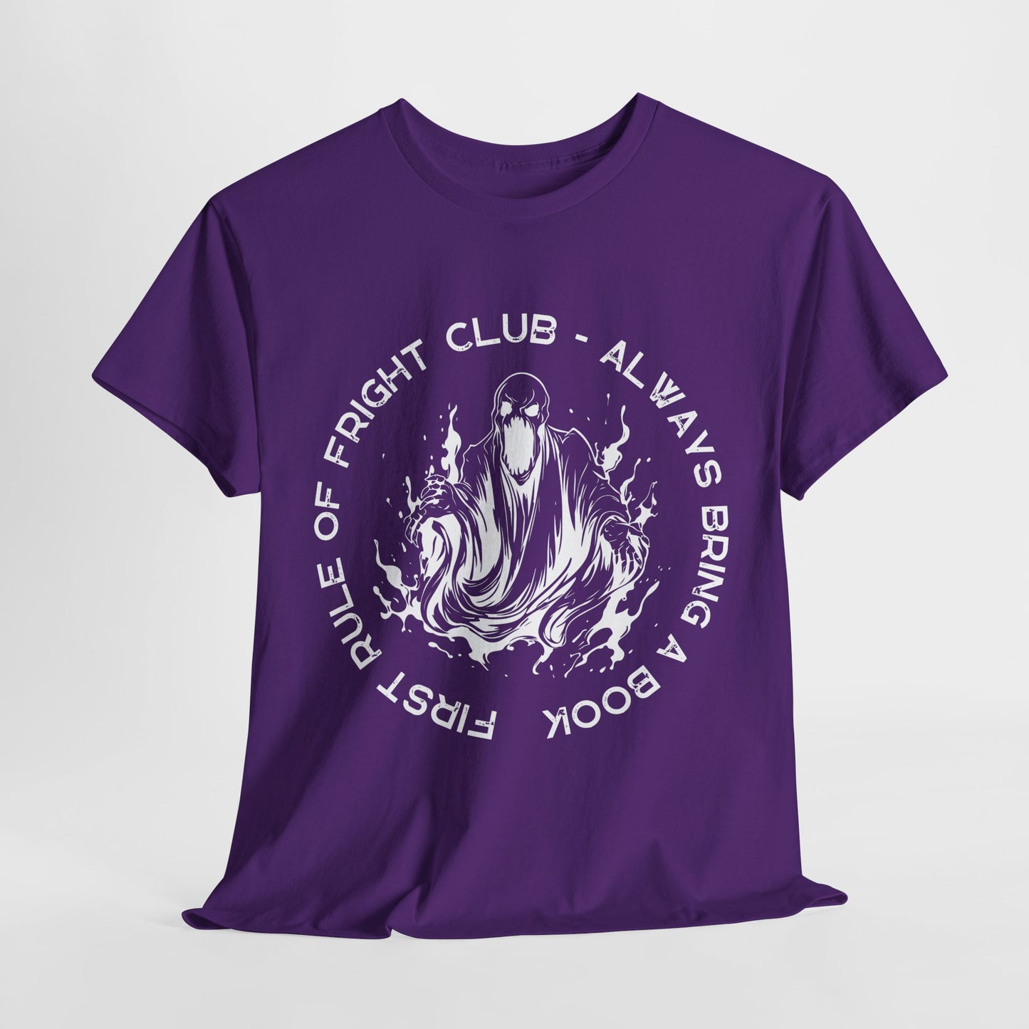 Teen/Adult Unisex First Rule of Fright Club T-Shirt – Horror Reader Graphic Tee