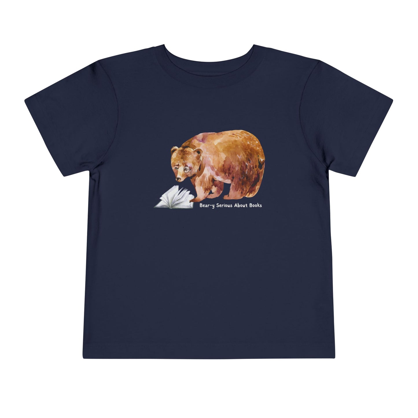 Toddler Bear-y Serious Book Tee