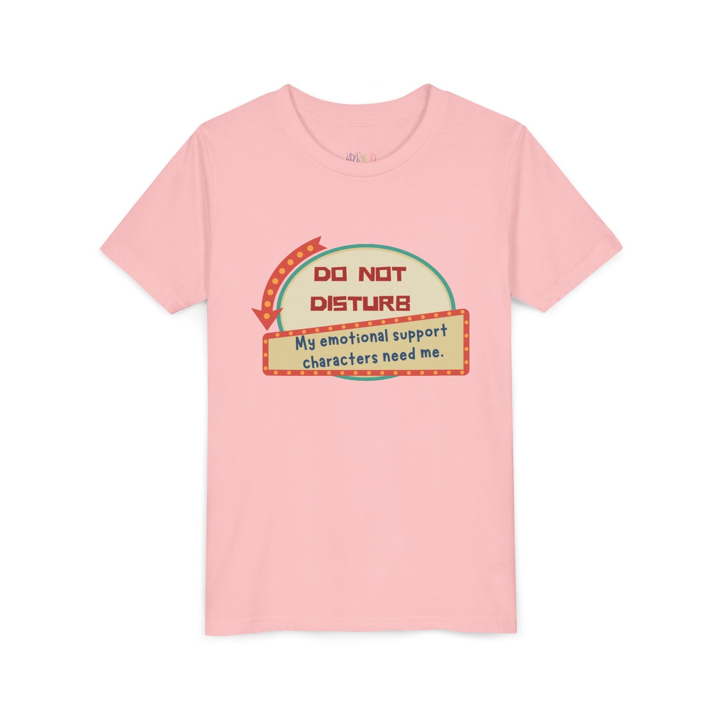 Youth Do Not Disturb Tee – Emotional Support Characters Edition