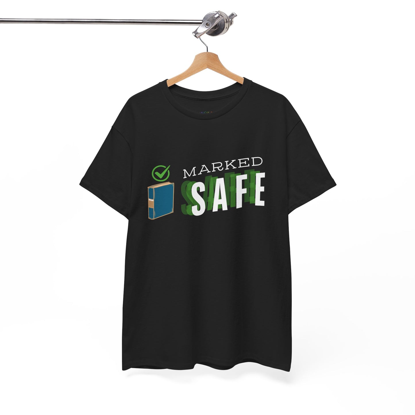 Teen/Adult Unisex Tee â€“ Marked Safe by the Book