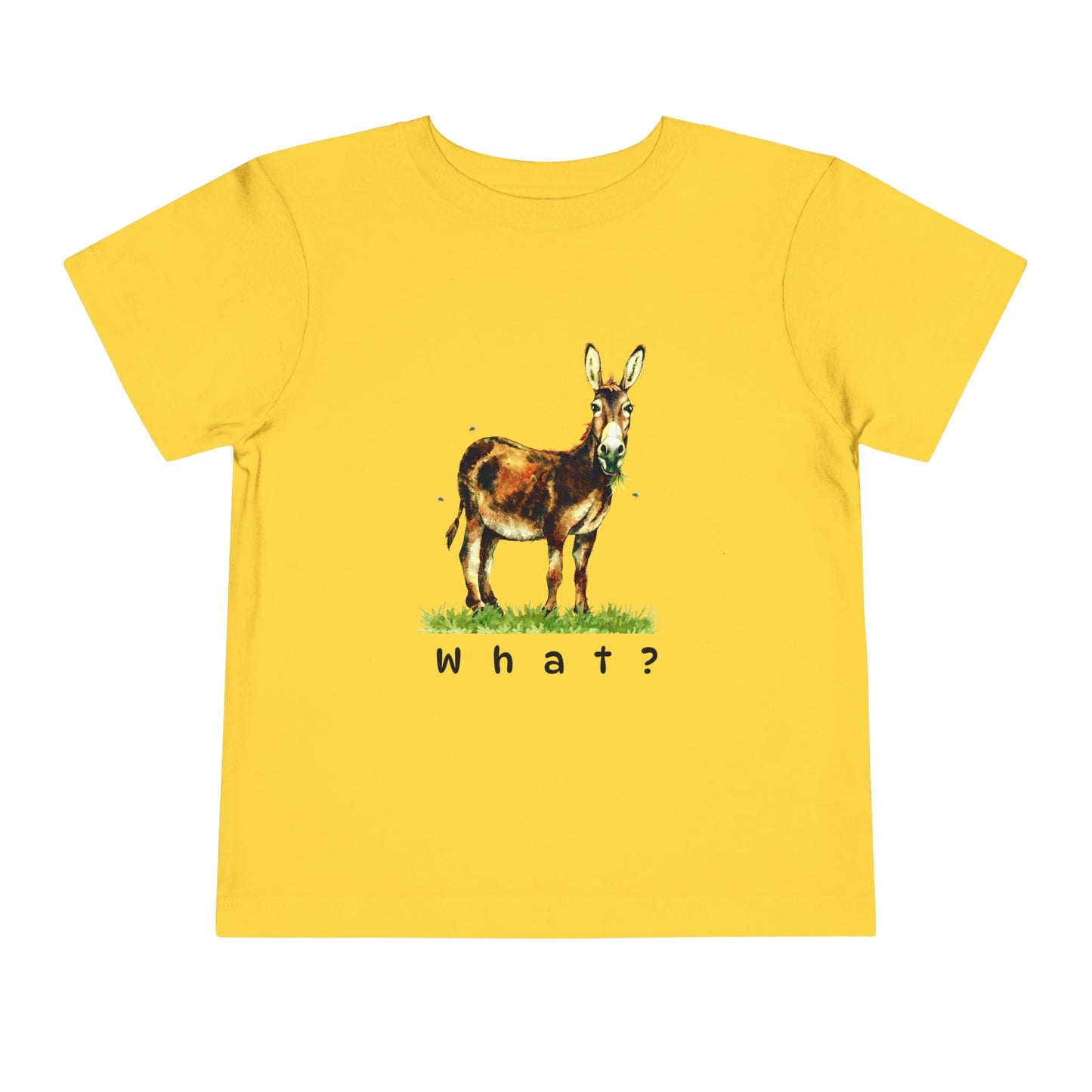 Toddler What? Tee – Funny Expression Shirt for Confused (But Cute) Kids