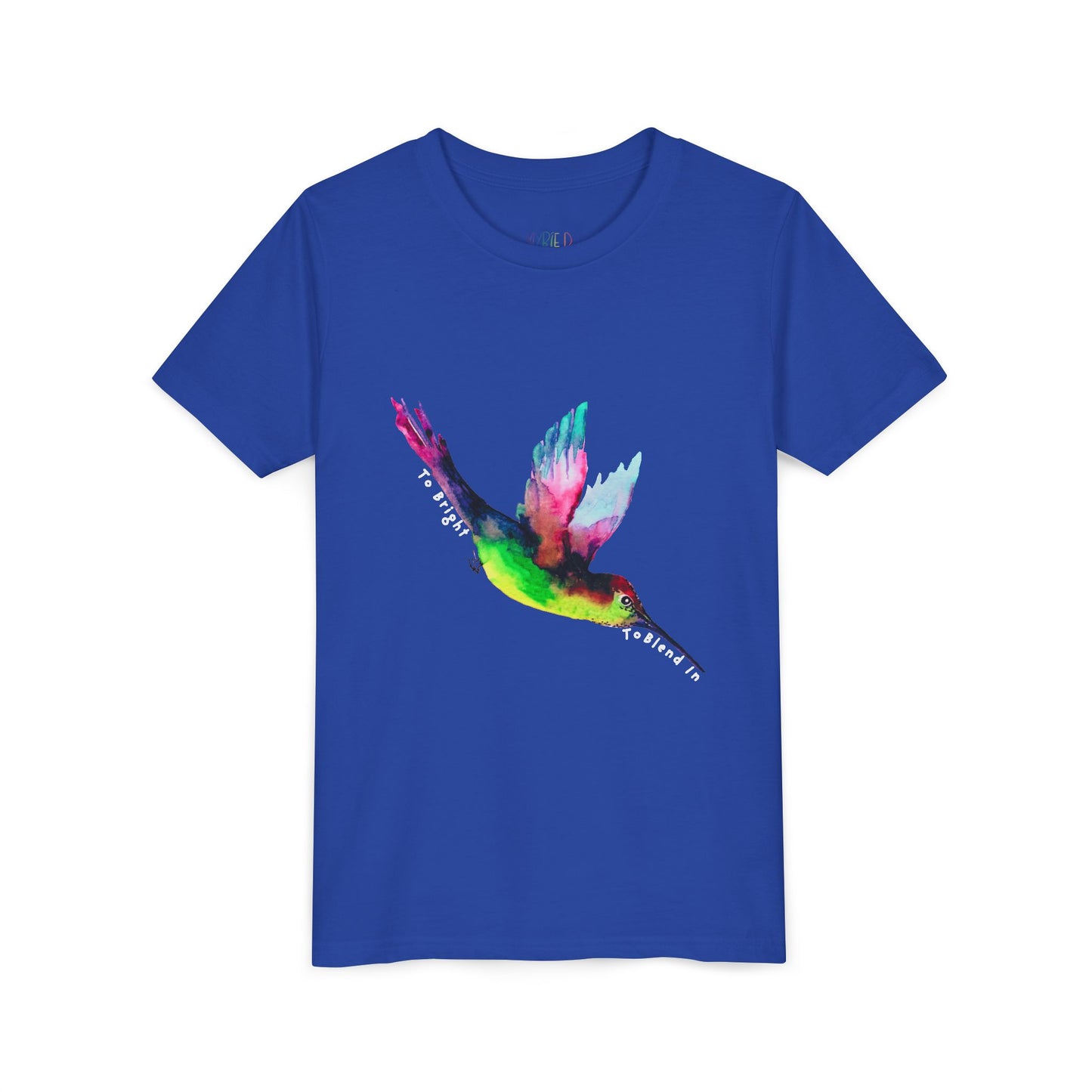 Youth Too Bright to Blend In Tee – Shine Loud, Fly Proud