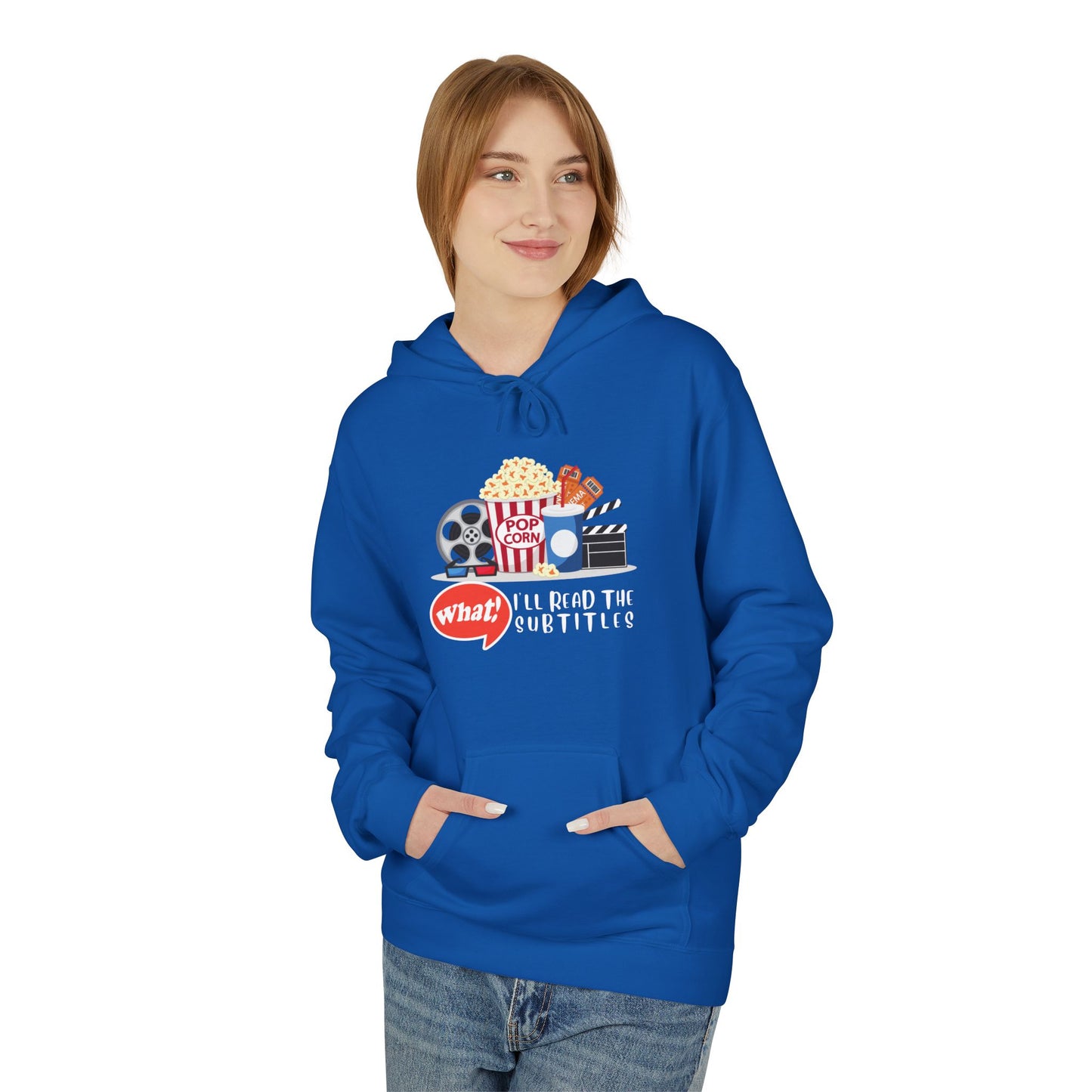 Teen/Adult Unisex Read the Subtitles Hoodie