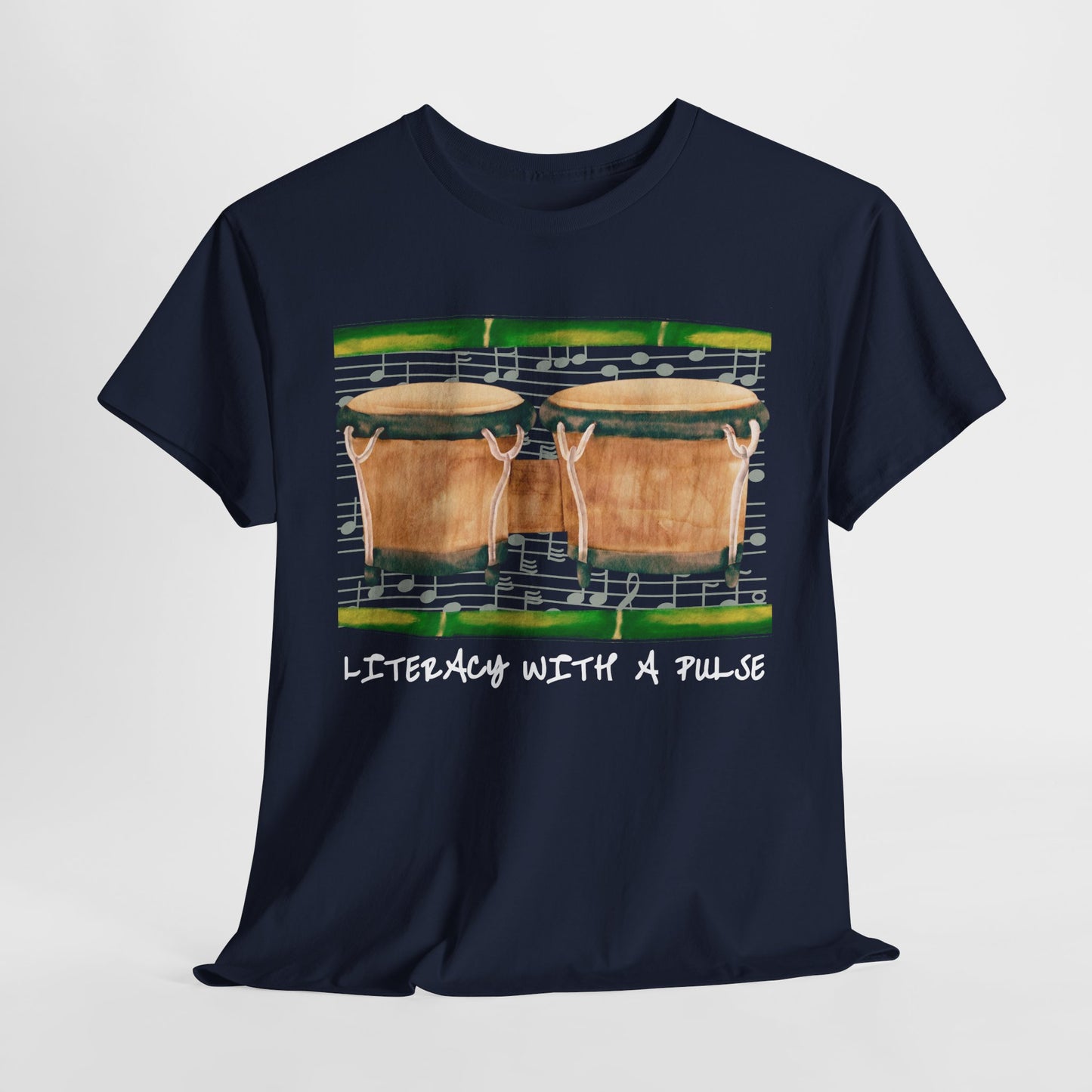 Teen/Adult Unisex Literacy with a Pulse Tee
