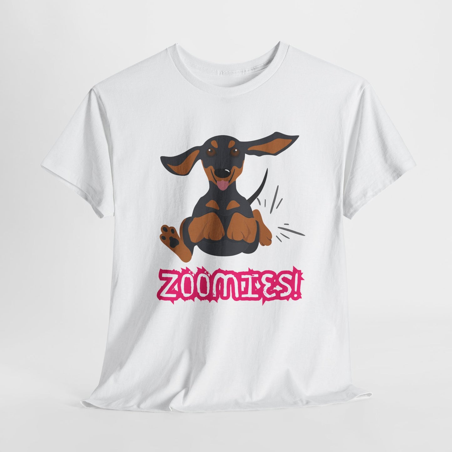 Teen/Adult Unisex Zoomies Tee – Powered by Pure Joy (and Maybe a Squeaky Toy)
