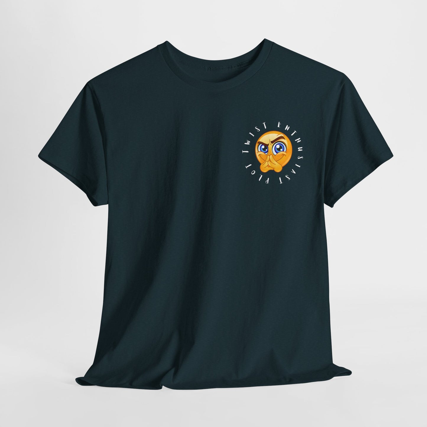 Teen/Adult Unisex Tee – Plot Twist Enthusiast (Emoji Edition)