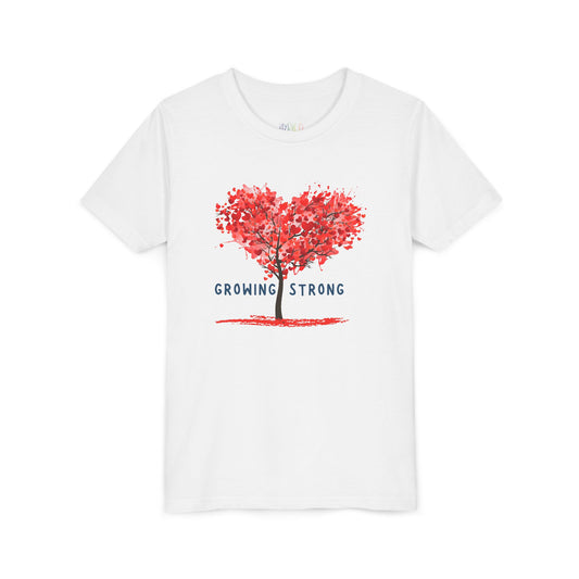 Youth Growing Strong Tee – Encouraging Growth with Every Wear