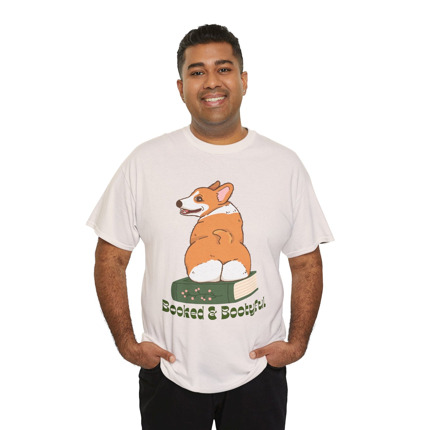 Teen/Adult Unisex Booked & Bootyful Tee Sassy, Smart, and Sitting Pretty