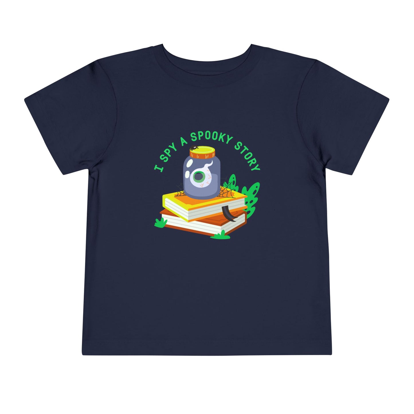 Toddler T-Shirt – I Spy a Spooky Story