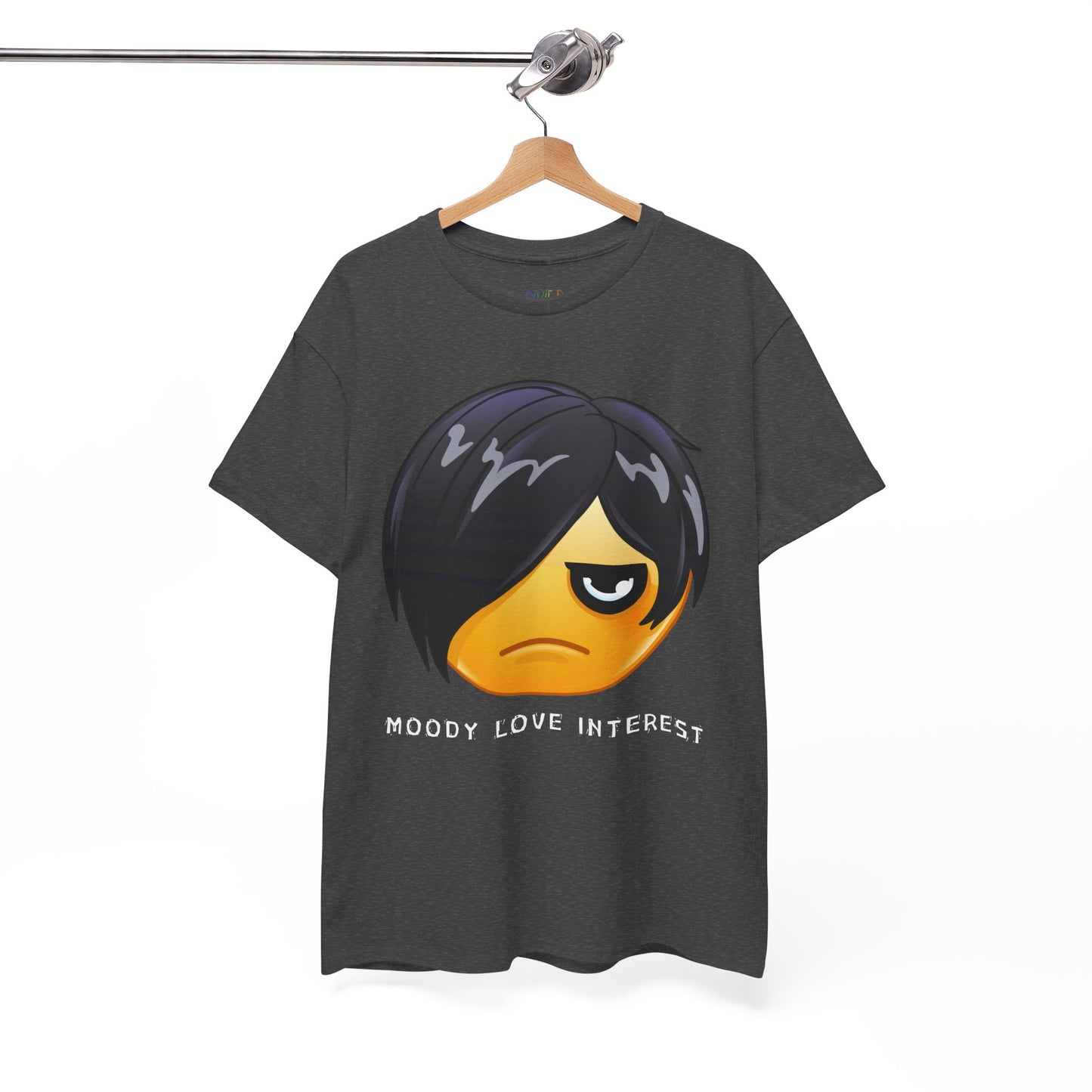 Teen/Adult Unisex Moody Love Interest Tee â€“ Brood First, Kiss Later