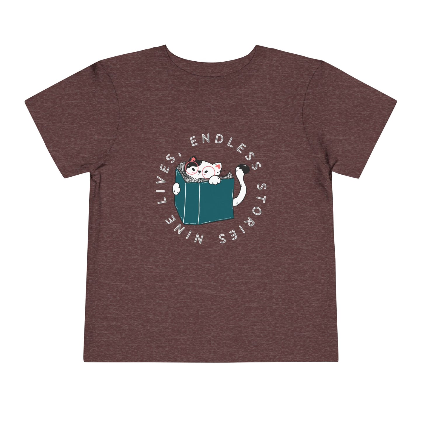 Toddler Nine Lives, Endless Stories T-Shirt