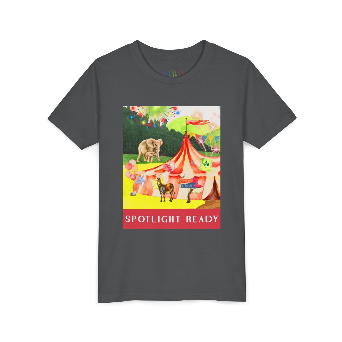 Youth Spotlight Ready – Circus Confidence Tee