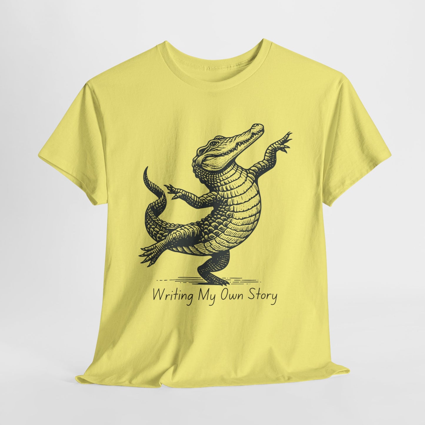 Teen/Adult Unisex Writing My Own Story Tee – Fiercely Independent, Boldly Bookish