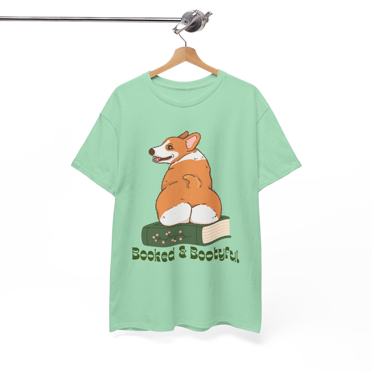 Teen/Adult Unisex Booked & Bootyful Tee Sassy, Smart, and Sitting Pretty