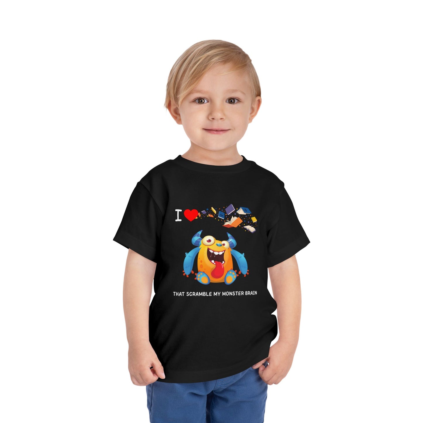 Toddler Monster Brain Scramble Tee
